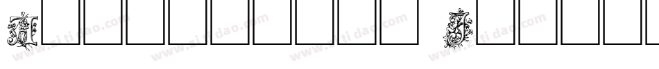 Augsburger Initials字体转换